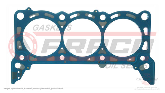 HGX-2662075-MLO EMPAQUE DE CABEZA (CA-341-ML) 3.8L 3.9L 4.2L OHV WINDSTAR VIN 4 PICK UP TIPO LOBO MEXICO E150 F150 DER MLS FORD