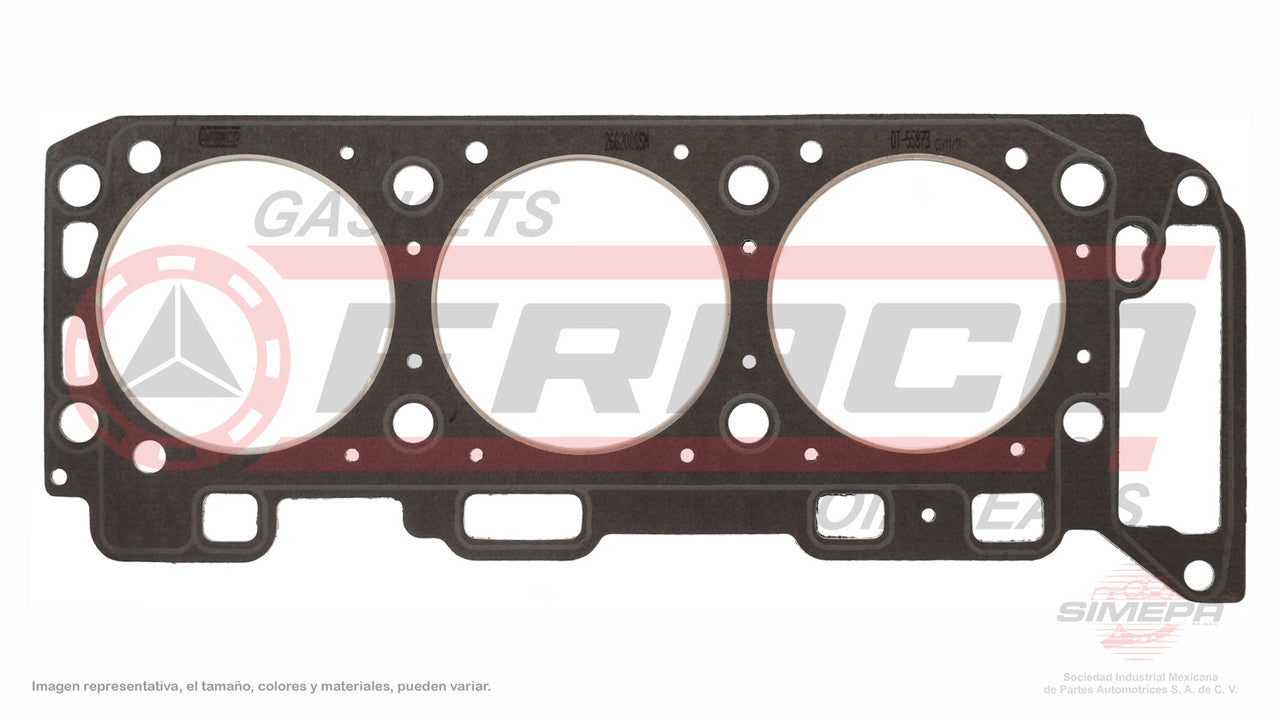 HGX-2662086-SM EMPAQUE DE CABEZA V6 12V SOHC EXPLORER MOUNTAINNER MAZDA B 4000 RANGER 97/11. VIN E K 244 (IZQ). JUNTA EN SOBREMEDIDA FORD