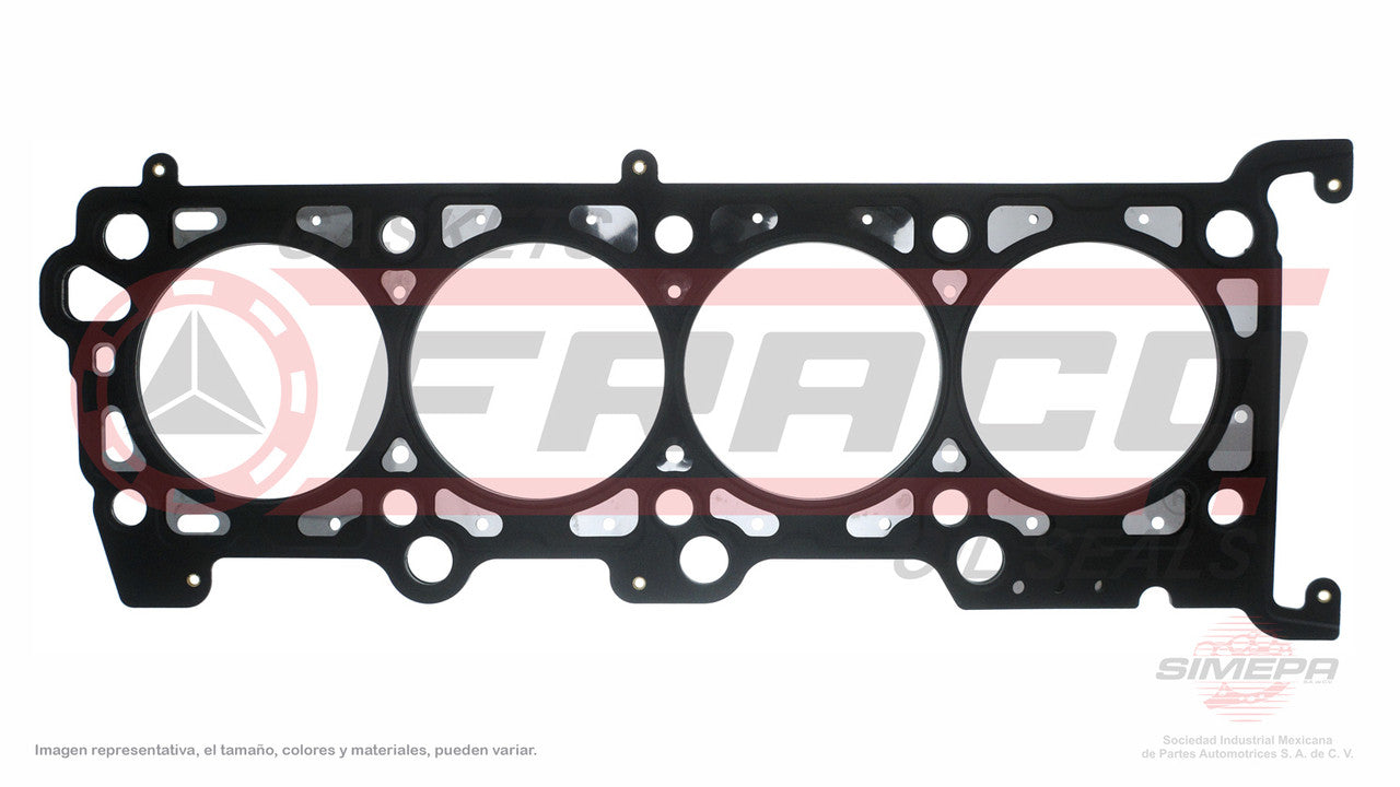 HGX-2682070-MLO EMPAQUE DE CABEZA (CA-357-ML)(CA-1545-D) 4.6L 5.4L FORD V8 SOHC TRITON 16V 97/08 LOBO 24V 04/08 (DER) MLS FORD