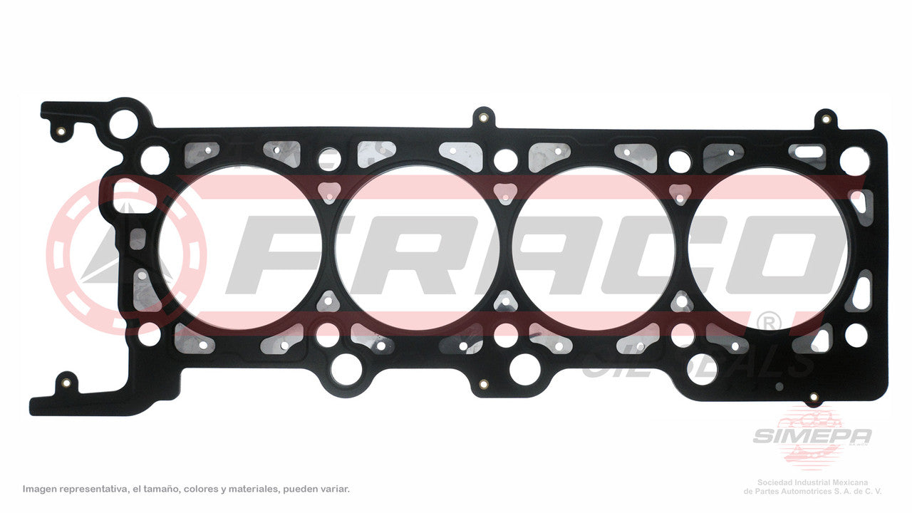 HGX-2682071-MLO HEAD GASKET (CA-356-ML)(CA-1545-I) 4.6L 5.4L FORD V8 SOHC TRITON 16V 97/08 LOBO 24V 04/08 (LEFT) MLS FORD