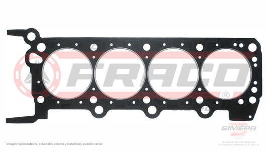 HGX-2682071-SM EMPAQUE DE CABEZA V8 TRITON LINCOLN GRAND MARQUIS COUGAR THUNDERBIRD MUSTANG 282 F-250 F-350 SOHC (IZQ) 91/07 JUNTA EN FORD