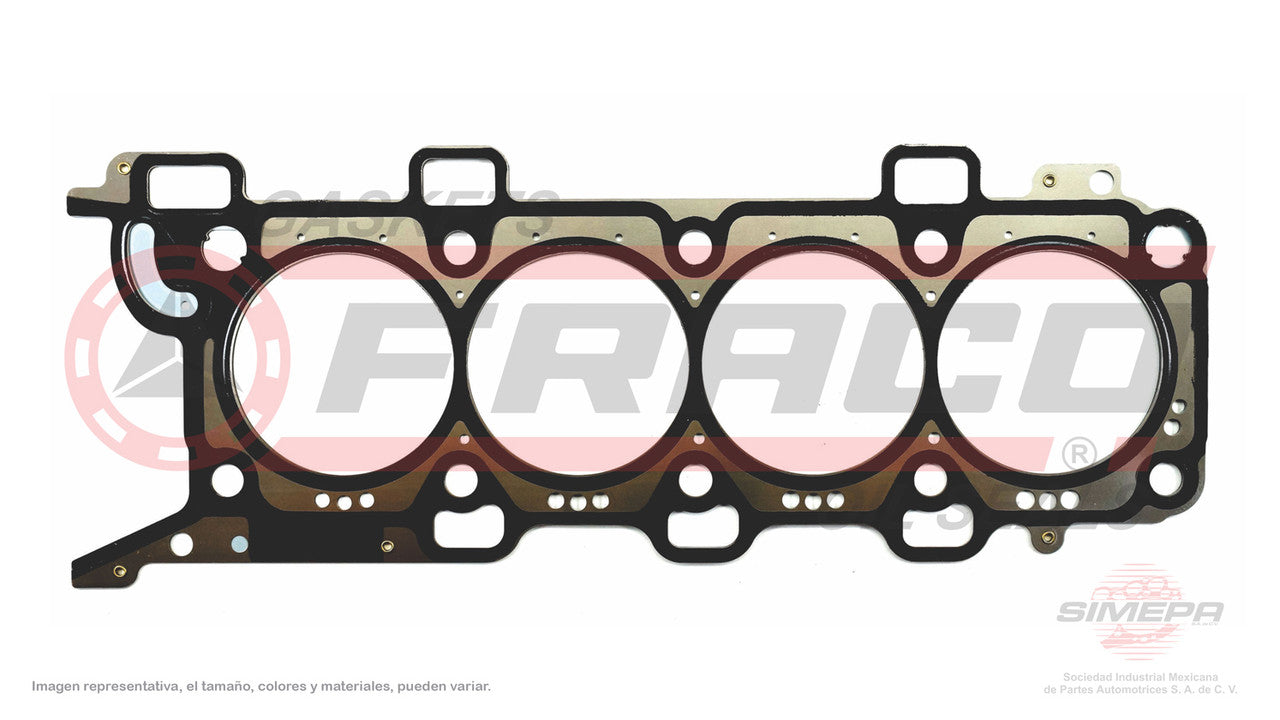 HGX-2682085-MLO EMPAQUE DE CABEZA (CA-1549-I) 5.0L FORD V8 DOHC F-150 KING RANCH MUSTANG VIN F 302CU 11/15IZQ. FORD