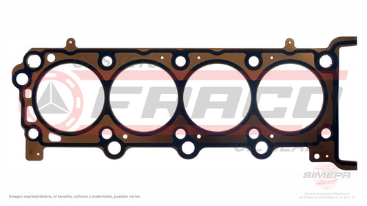 HGX-2682098-MLO EMPAQUE DE CABEZA (DER.) LOBO EXPEDITION F250 SD F350 F450 F550 V8 5.4L TRITON SOHC 24V VIN V5 04/08 FORD