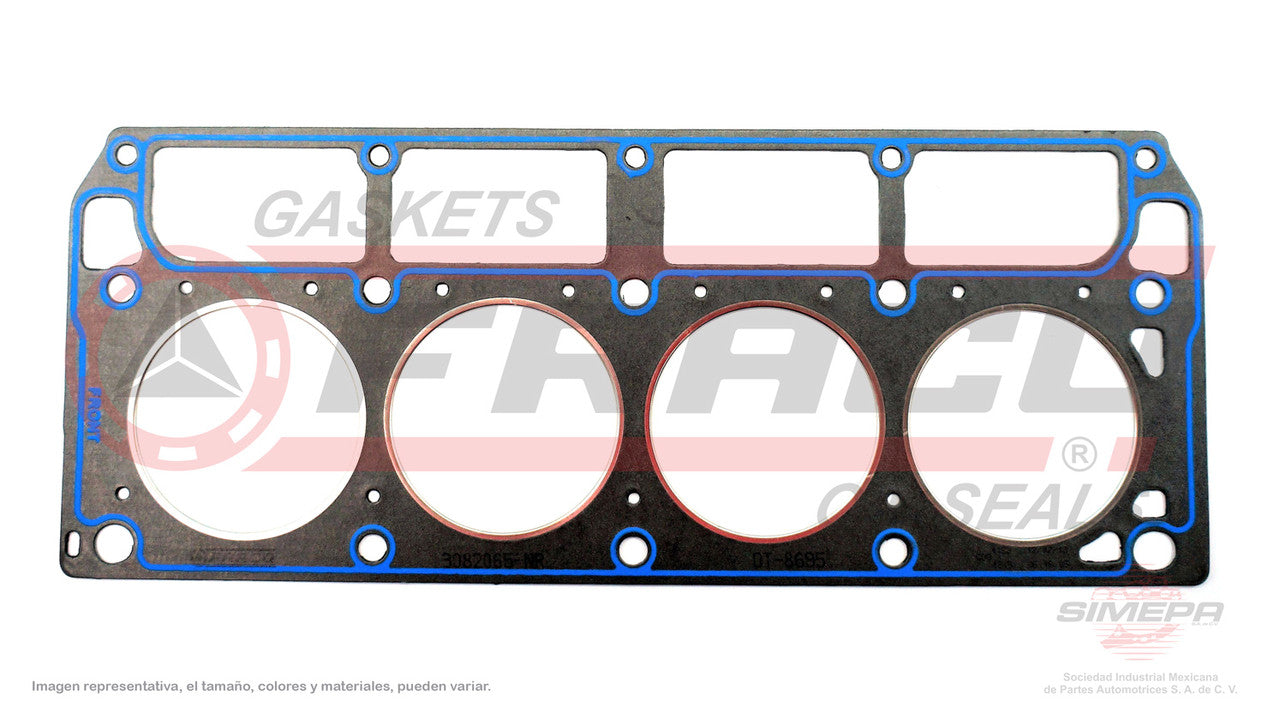 HGX-3082065-NR HEAD GASKET (CA-175-G) 4.8L 5.3L OHV VORTEC VIN BMPTV C3500 CHEYENNE SUBURBAN SILVERADO 99/11 NO RETORQUE GENERAL MOTORS