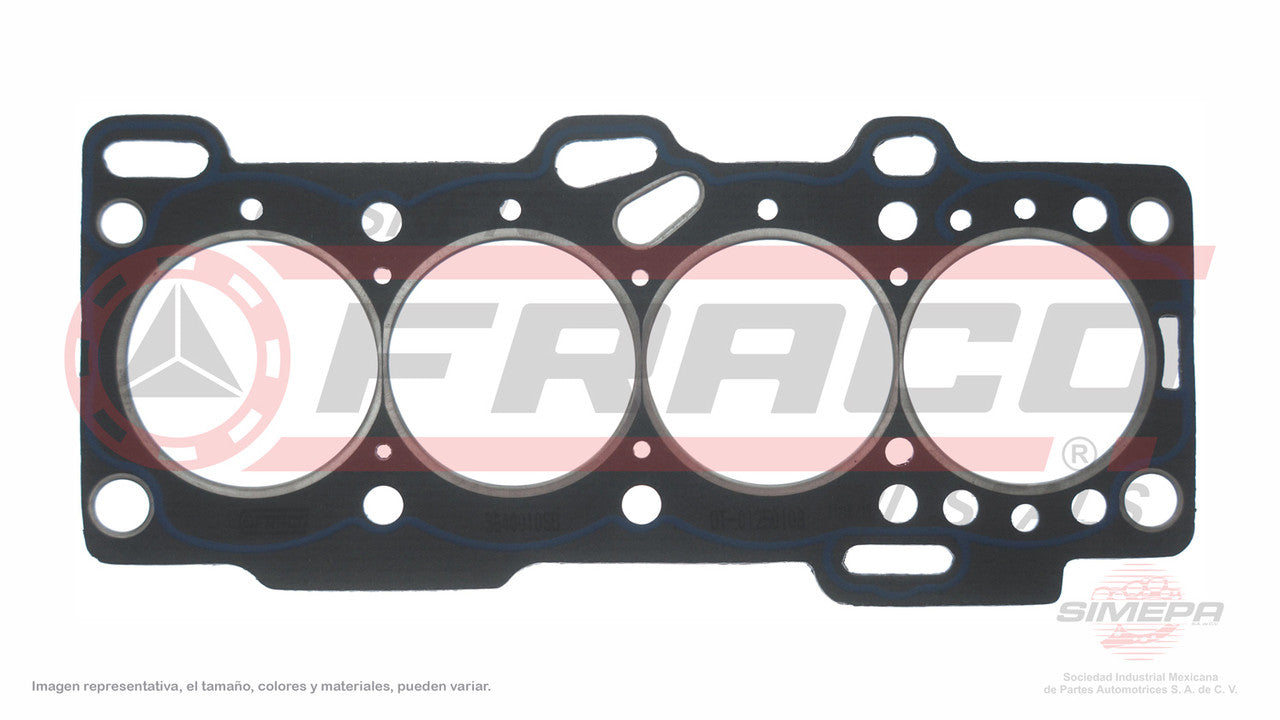 HGX-3640011-SB EMPAQUE DE CABEZA (CA-201-1G) 1.1L CHRYSLER 4 CIL HYUNDAI ATOS G4HD SOHC 06/ CON PASO EXTRA. HYUNDAI