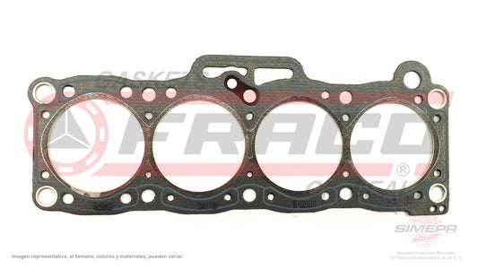 HGX-5340171-SM EMPAQUE DE CABEZA 2.2L MAZDA 4 CILL B-2200 F2 88/15 SOBRE MEDIDA PARA CABEZAS CON EXCESO DE CEPILLADO MAZDA