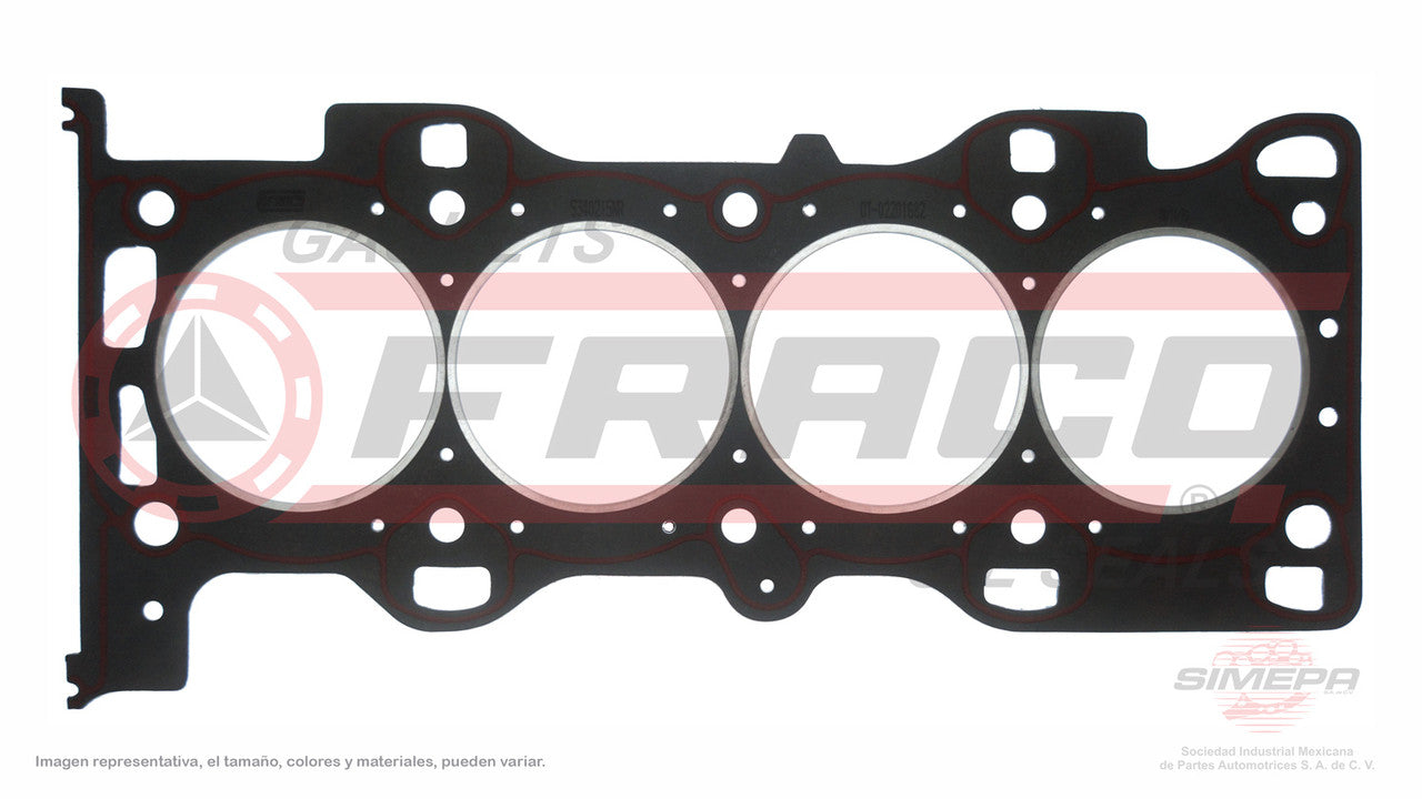 HGX-5340215-NR EMPAQUE DE CABEZA (CA-348-G) 2.0L MAZDA VIN N 2.3L VIN D H ECOSPORT FOCUS MONDEO RANGER MAZDA 3 B2300 01/11 DURATEC FORD