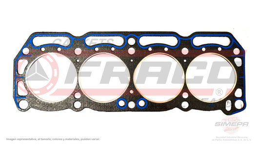 HGX-5840020-SB EMPAQUE DE CABEZA (CA-1213-G) 1.0L 1.2L 1.4L NISSAN 4 CIL SUNNY DATSUN OHV A10 A12 66/75 NISSAN