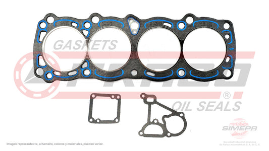 HGX-5840170-SB HEAD GASKET (CA-1216-G)(CA-19-G) 1.6L NISSAN SOHC E15 E16 CARBURETED AND FI MEXICO TSURU I AND II GUAYIN SEDAN 84/94 NISSAN