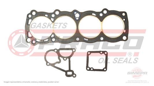 HGX-5840170-SM HEAD GASKET 1.6L SOHC E15 E16 TSURU IY II GUAYIN SEDAN 84/94 OVERSIZED FOR NISSAN OVERBRUSHED HEADS