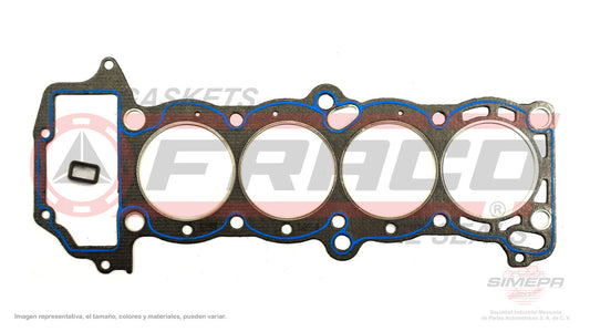 HGX-5840175-SB HEAD GASKET (CA-1226-1G)(CA-29) 1.6L NISSAN 4 CYLINDER SENTRA TSURU GS1 AND GS2 GA16DE/DNE DOHC 95/11 NISSAN