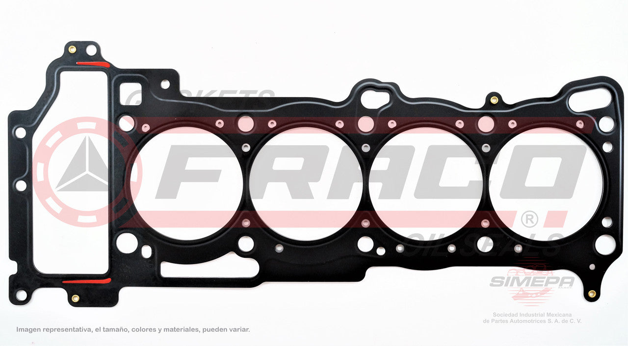 HGX-5840217-MLO HEAD GASKET (CA-10) 1.8L NISSAN 4 CYL DOHC 16V ALMERA QG18DE 00/05 MLS HEAD. NISSAN