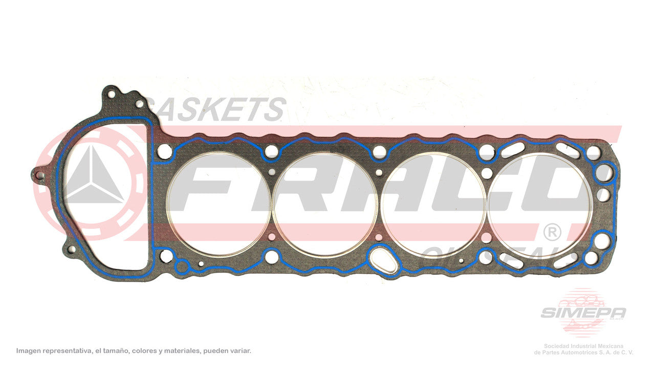 HGX-5840305-GF EMPAQUE DE CABEZA (CA-1232-G)(CA-30) 2.4L NISSAN 4 CIL URVAN KA24DE 240ZX 16V SOHC 00/07 NISSAN