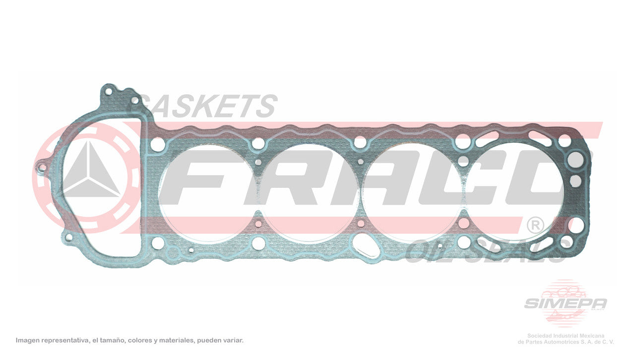 HGX-5840305-SM EMPAQUE DE CABEZA 2.4L NISSAN URVAN KA24DE 240ZX 16V SOHC 00/07. SOBRE MEDIDA PARA CABEZAS CON EXCESO DE CEPILLADO. NISSAN