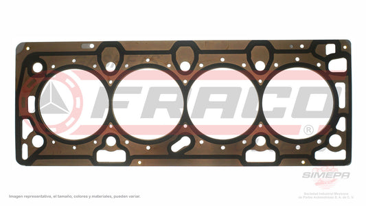 HGX-7640050-MLO EMPAQUE DE CABEZA (CA-122-ML)(CA-1238) 1.8L GM CRUZE FIG3 Z18XER 05/15CABEZA MLS. GENERAL MOTORS