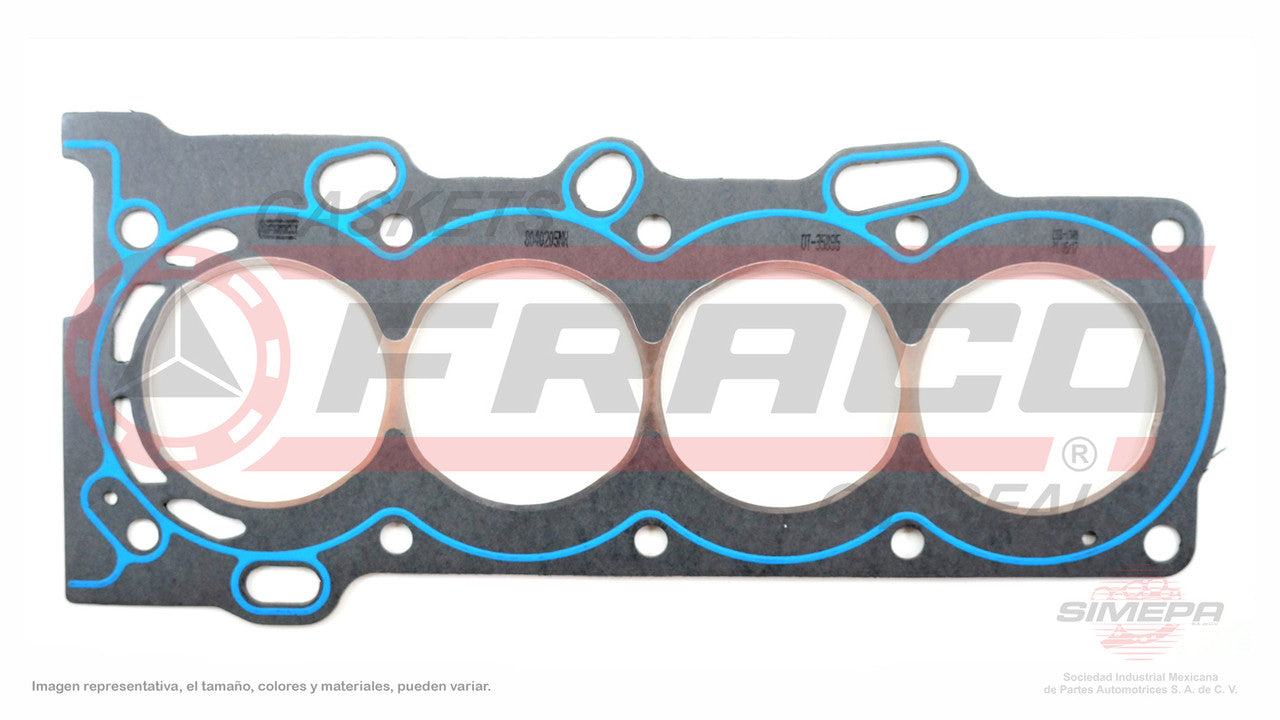 HGX-8040205-NR EMPAQUE DE CABEZA 1.8L TOYOTA 4 CIL 16V COROLLA CELLICA MATRIX SPYDER 1ZZ-FE GEO PRIZM PONTIAC VIBE 98/09 TOYOTA