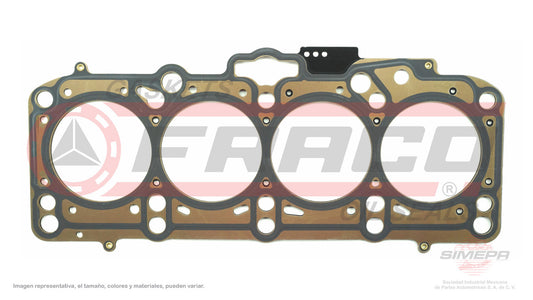 HGX-8640150-MLO EMPAQUE DE CABEZA (CA-1860-ML)(CA-90-1-GR2) 1.9L V.W 4 CIL BORA EUROVAN NEW BEETLE PASSAT TDI AGR DIESEL MLS VOLKSWAGEN