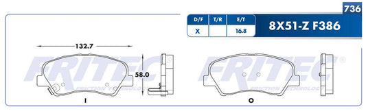 SPC-8X51-Z PADS 8806-D1593 (D)ATTITUDE 12/14 ACCENT 2012 HYUNDAI