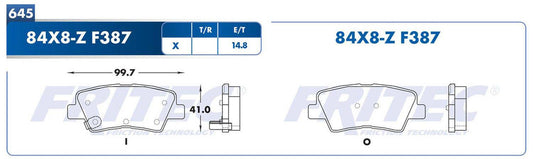 SPC-84X8-Z BALATAS 8428-D1544 (T)ATTITUDE 12/14 HYUNDAI