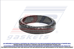 LA-51800 EXHAUST PIPE RING (10 PZA) 1.375X2.061X0.393 VW 4C 120015001600 SEDAN BRASILIA 54/03 VOLKSWAGEN