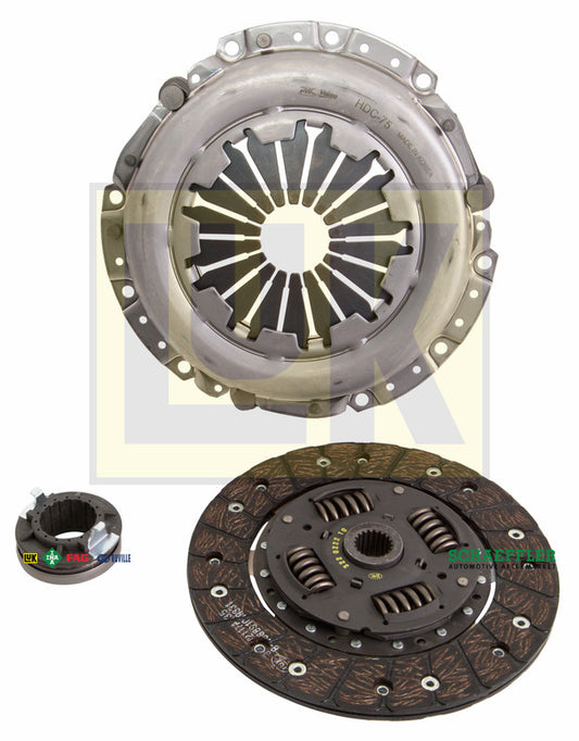 LK-621303100 KIT DE CLUTCH (NAK-05-107) (EJ-D22F) ATTITUDE 4C. 1.4L. 06/11 VERNA 4C. 1.6L 04/06 HYUNDAI