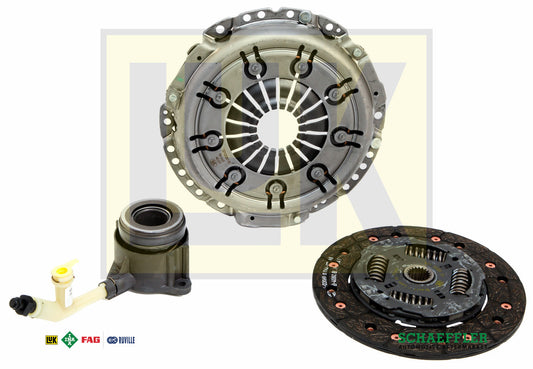 LK-621304433 KIT DE CLUTCH PALIO 4C. 1.8L 05/07 CON CSC VALEO FIAT