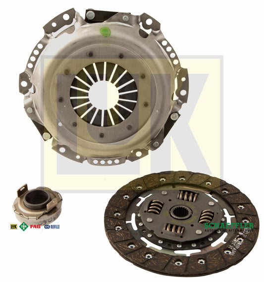 LK-621307800 KIT DE CLUTCH (RA-08-012) CIVIC 4C. 1.5L. 90/91 1.6L. 90/91 HONDA