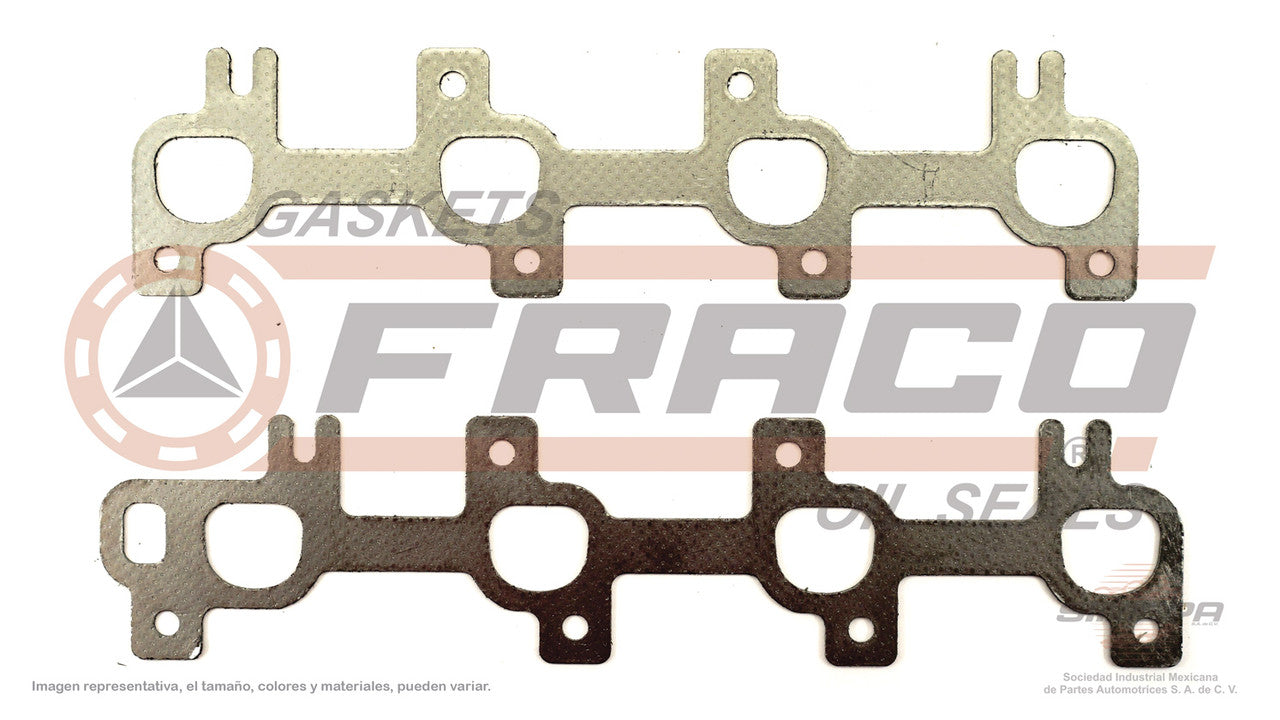 MEX-0282005 EMPAQUE DE MULTIPLE (MS-4272-E)(MU-41419-E) 4.7L CHRYSLER V8 RAM GRAND CHEROKEE 287 00/06 2 PZAS CHRYSLER