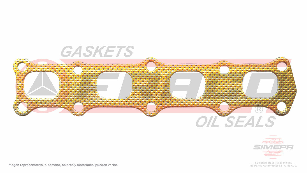 MEX-1140070 EMPAQUE DE MULTIPLE (MS-4226-E)(MU-41407-E) 2.0L 2.4L JEEP AVENGER DOHC08/10 PATRIOT JOURNEYCALIBER COMPASS CABSTAR07/08 CHRYSLER