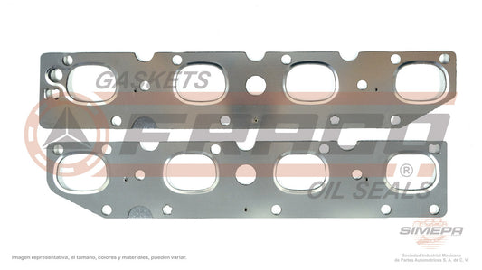 MEX-1182108 GASKET SET 5.7L DODGE 300 CHALLENGER CHARGER DURANGO RAM 1500 2500 3500 COMMANDER GRAND CHEROKEE 09/13 2PC MLS CHRYSLER