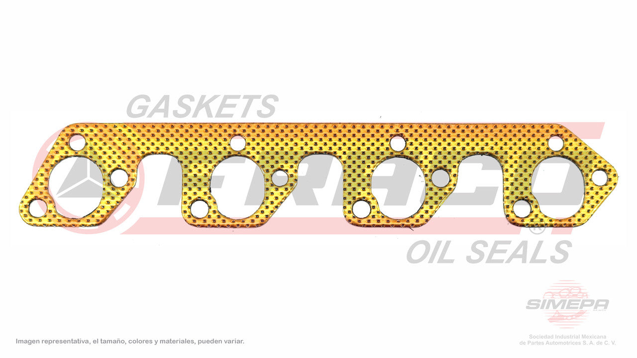 MEX-2640070 EMPAQUE DE MULTIPLE (MS-4305-E)(MU-41504-1E) 2.3L FORD 4 CIL RANGER PINTO SOHC 122 140 74/84 FORD