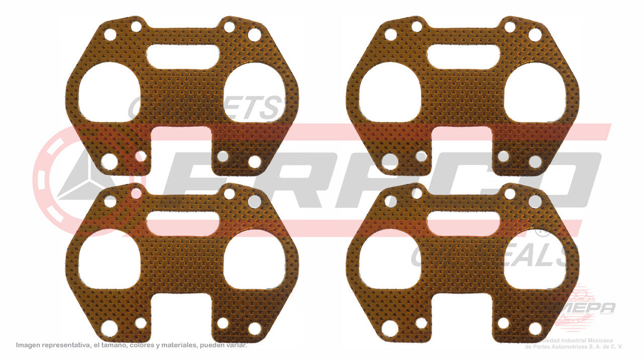 MEX-2682097 EMPAQUE DE MULTIPLE (MS-4357-E1)(MU-41545-2-E) 5.4L TRITON LOBO EXPEDITION F150 F250 SD F350 F450 F550 NAVIGATOR 04/08 FORD