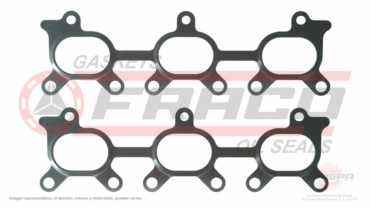 MEX-7662010 EMPAQUE DE MULTIPLE (MU-41002-E) 2.5L SUZUKI V8 GEO-TRACKER VITARA H25A 98/15 2 PZAS MLS GENERAL MOTORS