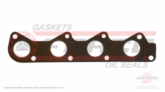 MEX-8640090-2 GASKET SET (MU-491-E) 1.6L VW LUPO POLO CROSS FOX SPORT VAN 03/07. MLS. VOLKSWAGEN