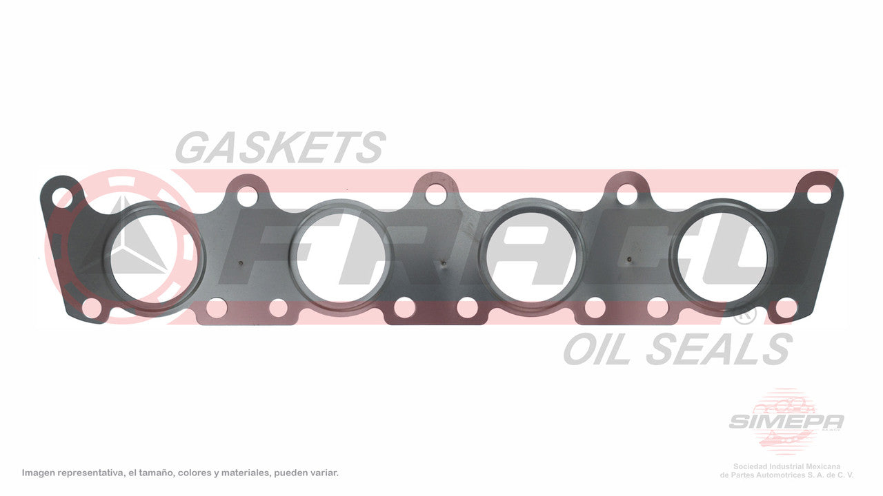 MEX-8640140 EMPAQUE DE MULTIPLE (MS-41852-E)(MU-4100-E) 1.8L V.W 4 CIL AUDI SEAT BEETLE A4 DOHC 20V TURBO 99/09 VOLKSWAGEN