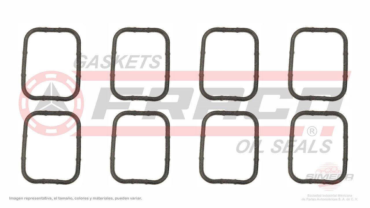 MIX-0282005 EMPAQUE DE MULTIPLE (MS-4272)(MU-41419-A) 4.7L CHRYSLER V8 RAM GRAND CHEROKEE 287 00/06 2 PZAS CHRYSLER