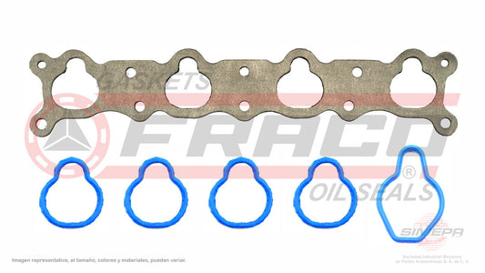 MIX-1140052 EMPAQUE DE MULTIPLE (MS-4243-1)(MU-41408-1A) 2.0L CHRYSLER 4 CIL NEON ECB SOHC 95/01 CHRYSLER