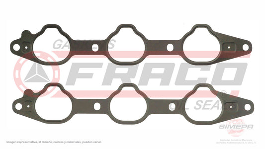 MIX-1162005 EMPAQUE DE MULTIPLE (MS-4252)(MU-41418-A) 2.5L CHRYSLER V6 CIRRUS 150 VIN N H 95/15 2 PZAS CHRYSLER