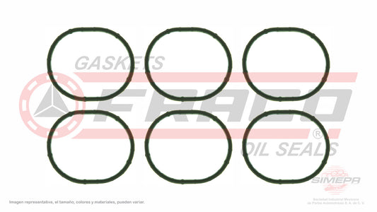 MIX-2662086 GASKET SET (MU-41535-1A)(MS-4337-A) FORD V6 SOHC EXPLORER 00/10 RANGER 01/11 MAZDA B-4000 01/10 MERCURY MOUNTA FORD