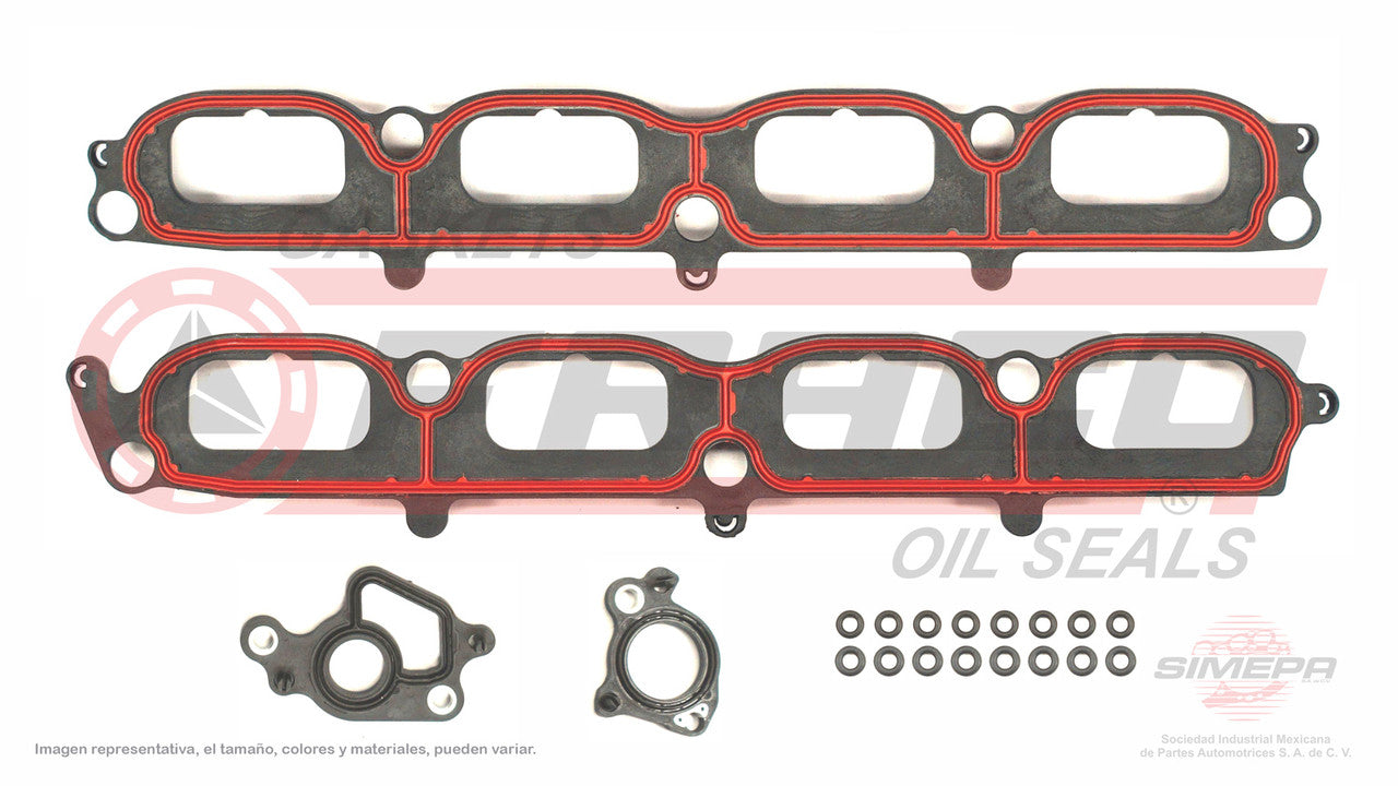 MIX-2682097-1 GASKET SET (MS-4357-NS3)(MU-41545-2-D MU-41545-2-I ) 5.4L 6.8L TRITON LOBO EXPEDITION F150 F250 SD FORD