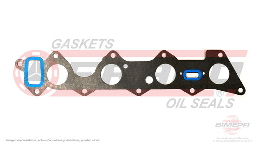 MIX-5540340 EMPAQUE DE MULTIPLE (MS-4250) 2.6L CHRYSLER 4 CIL VOYAGER. MITSUBISHI G54B ) 887 96 CHRYSLER