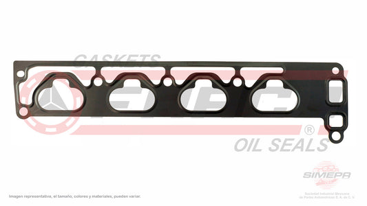 MIX-6040125 EMPAQUE DE MULTIPLE (MU-41227-A) 1.8L CHEVROLET 4 CIL ASTRA DOHC X18XE1 00/03 GENERAL MOTORS