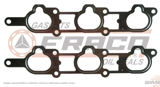 MIX-7662010 EMPAQUE DE MULTIPLE (MU-41002-A) 2.5L SUZUKI V6 GEO-TRACKER GRAND VITARA H25A 98/15 2 PZAS GENERAL MOTORS