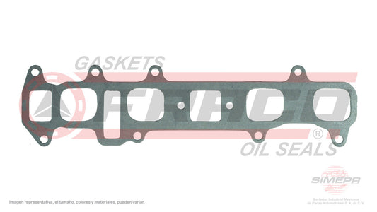 MIX-8040332 EMPAQUE DE MULTIPLE (MS-41320) 2.4L TOYOTA 4 CIL HILUX 22R 85/99 TOYOTA