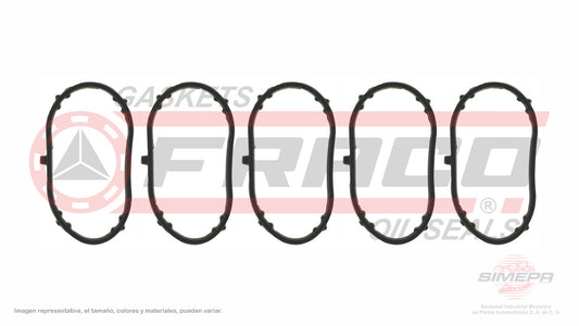 MIX-8650012 GASKET SET (MS-41856-A)(MU-4102-A) 2.5L MUL.ADM VW 5 CYL 151 CID JETTA BORA NEW BEETLE 20V 05/15 VOLKSWAGEN