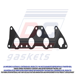 MS-4117-1A MANIFOLD GASKET ASTRA 4C 2.0L 8V (SOHC) 04/08 GENERAL MOTORS