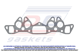 MS-41218 MANIFOLD GASKET (INTAKE/EXHAUST) L4 L16/18/20 RECTANGULAR PORTS 68/76 NISSAN