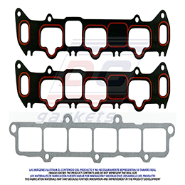 MS-4172-1 MANIFOLD GASKET PONTIAC LUMUNA MONTECARLO CUTLASS GRAND PRIX V6 3.4L (DOHC) 24V (VIN X ) 91/95 GENERAL MOTORS