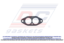 MS-41812 MANIFOLD GASKET (10 PIECES) VW SEDAN COMBI BRASILIA 4 CYLINDER 1500CC 1600CC 69/03 AIR COOLED (INTAKE MANIFOLD GASKET) VOLKSWAGEN