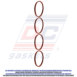 MS-41900-A MANIFOLD GASKET 206 307 4C 1.6L (DOHC) 16V (TUSVP4 ) PARTNER (TU5JP4) 00/08 PEUGEOT